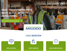 Tablet Screenshot of micodo.nl